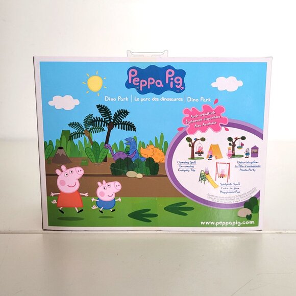 Peppa Pig Peppa and George at the Dino Park Playset - BNIB - Picture 2 of 2